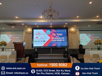 Màn hình ghép 3x3 tại Hội thảo chủ đề “Sẵn sàng cho một Doanh Nghiệp số”