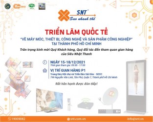 Tham quan gian hàng SNT tại triển lãm VINAMAC EXPO 2021