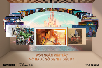 Samsung kỷ niệm 100 năm thành lập Disney với The Frame phiên bản đặc biệt