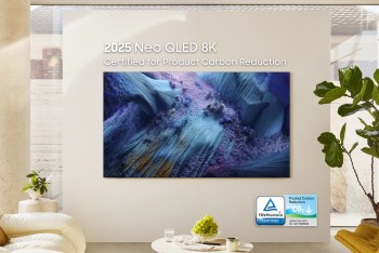 Samsung Electronics đạt chứng nhận “Giảm phát thải Carbon” và “Dấu chân Carbon” cho dòng TV Neo QLED 8K và Neo QLED năm thứ 5 liên tiếp
