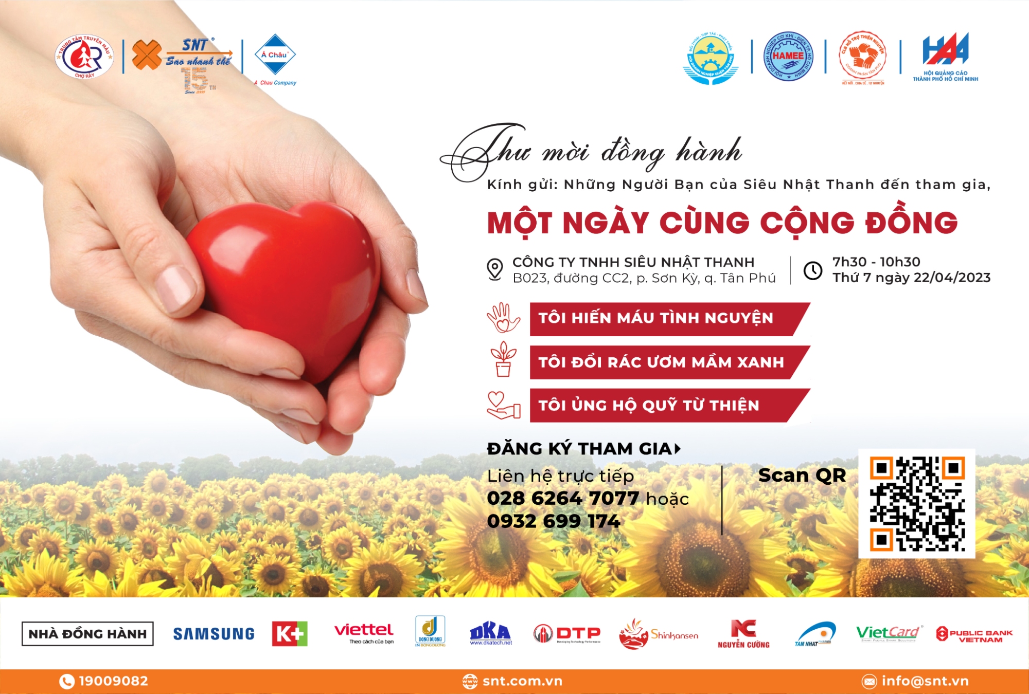 Một ngày cùng cộng đồng, khi cho đi là để nhận lại hơn thế nữa!