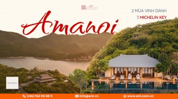 Amanoi: Hai mùa vinh danh 3 MICHELIN Key