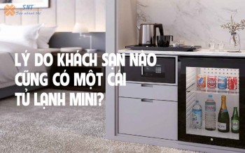 Lý do phòng khách sạn nào cũng có một cái tủ lạnh mini