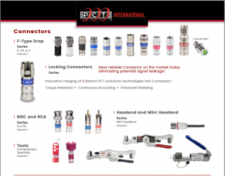 Đầu nối PCT RG6,  RG59, RG11