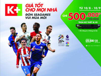 Siêu Nhật Thanh - Khuyến mãi cực hot từ K+