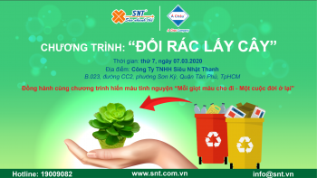 Siêu Nhật Thanh - đổi rác lấy cây
