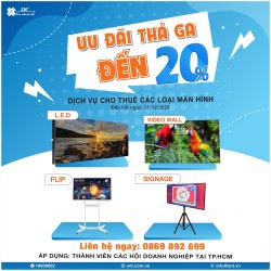 Dịch vụ cho thuê: ưu đãi tri ân thành viên các Hội Doanh Nghiệp tại TPHCM