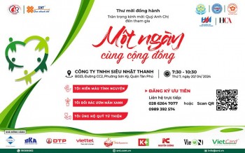 SNT tiếp tục chương trình “Một Ngày Cùng Cộng Đồng' vào ngày 20/4/2024