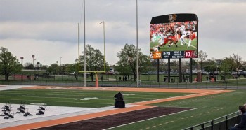 Bowling Green State University nâng cấp sân vận động Doyt Perry với màn hình LED Daktronics mới