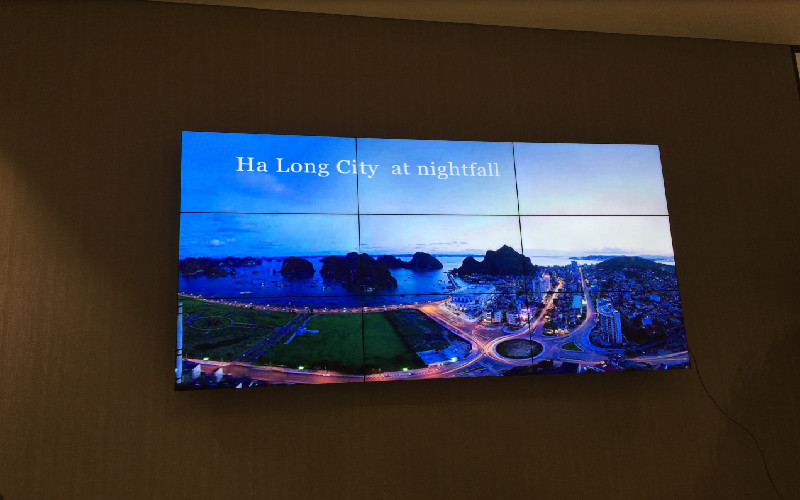 Màn hình ghép video wall 3x3 tại CAPITALAND quận 2, TP.HCM