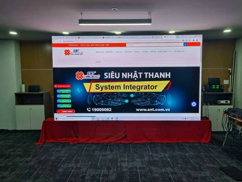 Màn hình LED P2.5 - dòng sản phẩm cao cấp trong hệ thống sản phẩm màn hình LED trong nhà