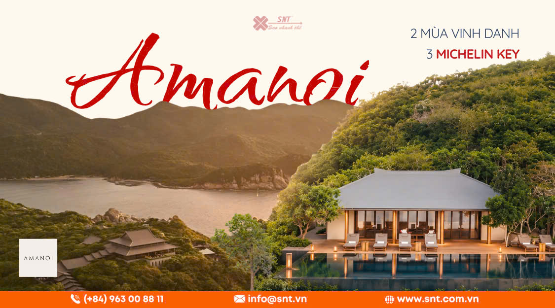 Amanoi: Hai mùa vinh danh 3 MICHELIN Key