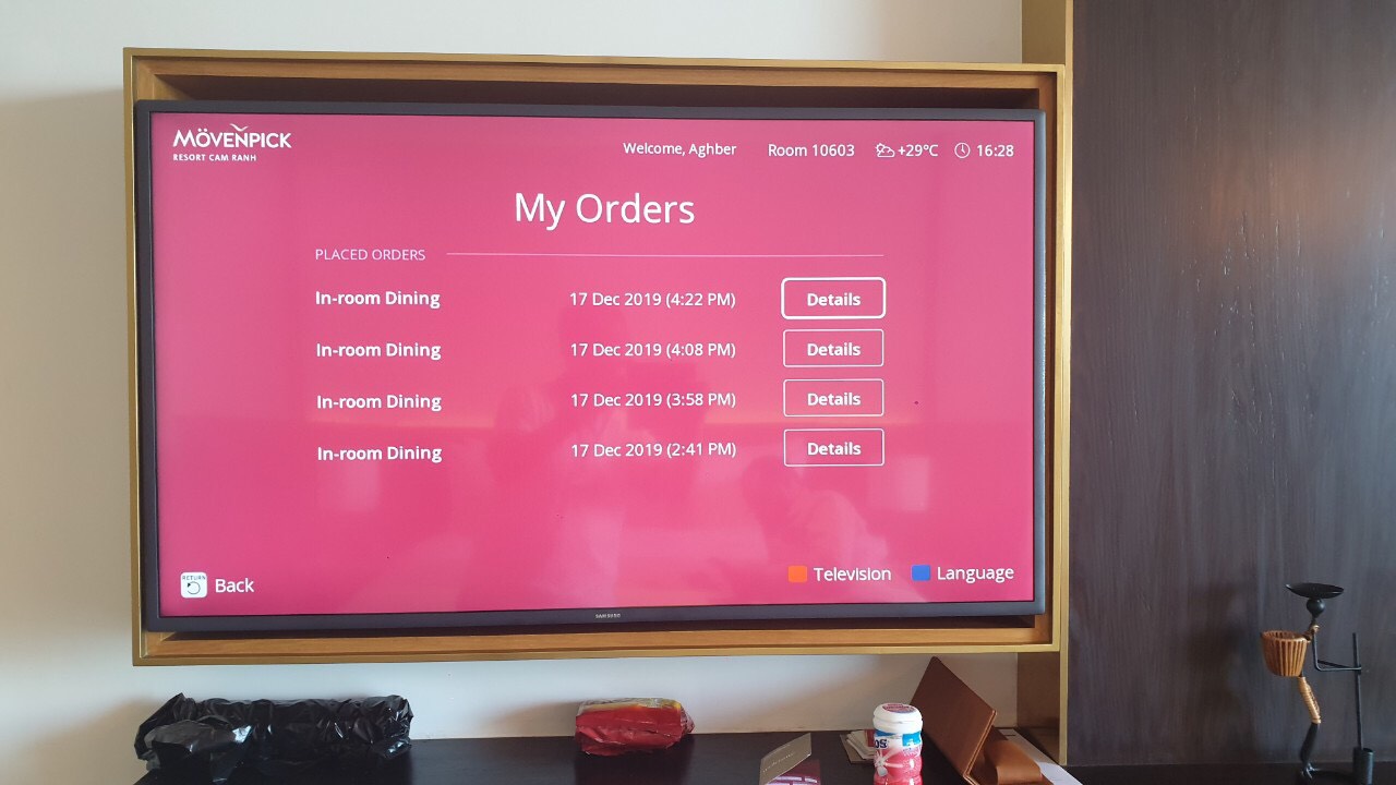 Dich vu order mon an SNT IPTV system 5