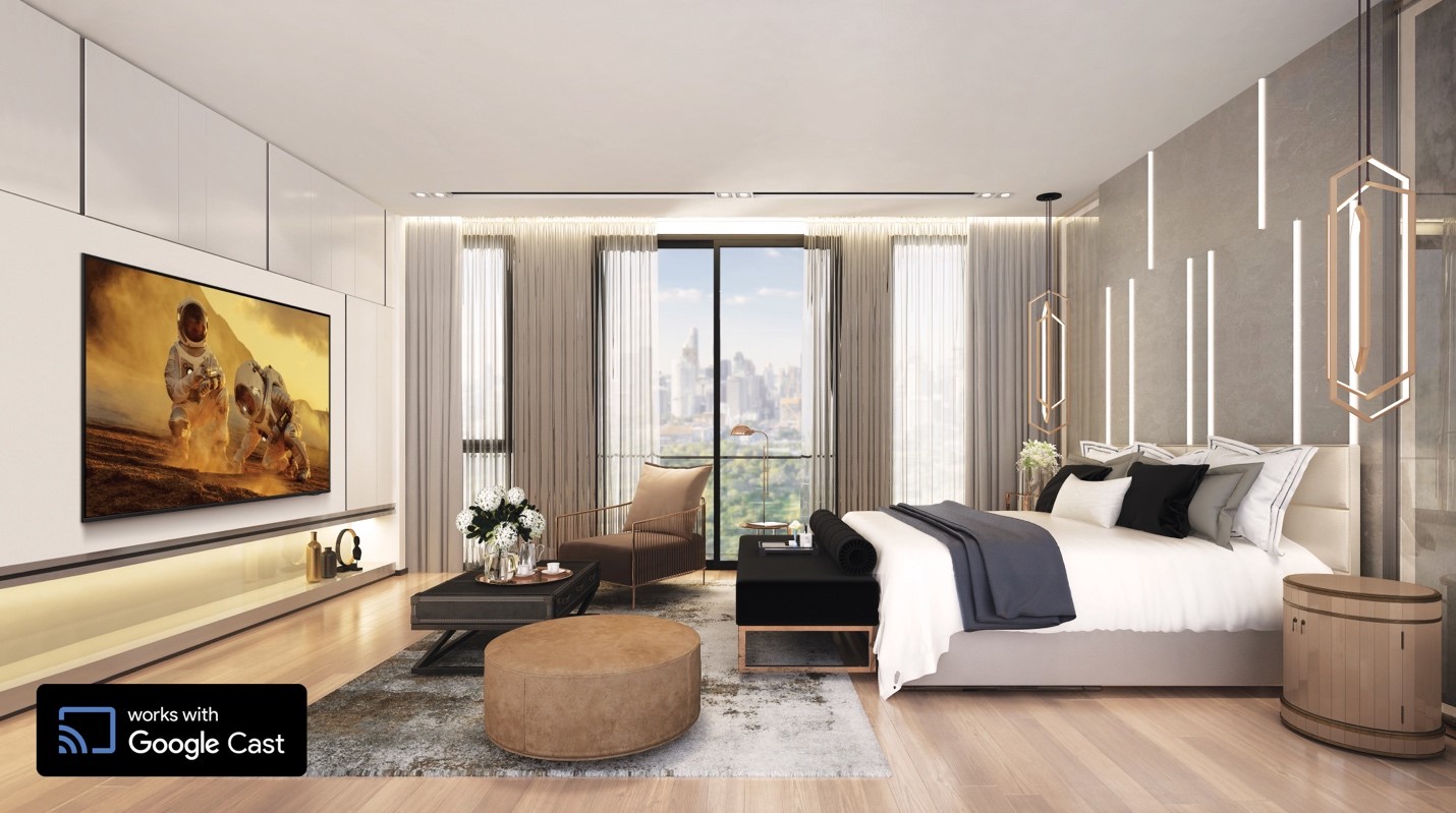 Google Cast và AirPlay trên TV Samsung Nâng tầm trải nghiệm khách sạn