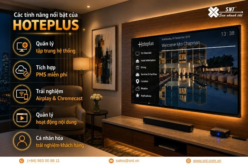 NÂNG TẦM TRẢI NGHIỆM KHÁCH HÀNG THỜI ĐẠI SỐ CÙNG HOTEPLUS