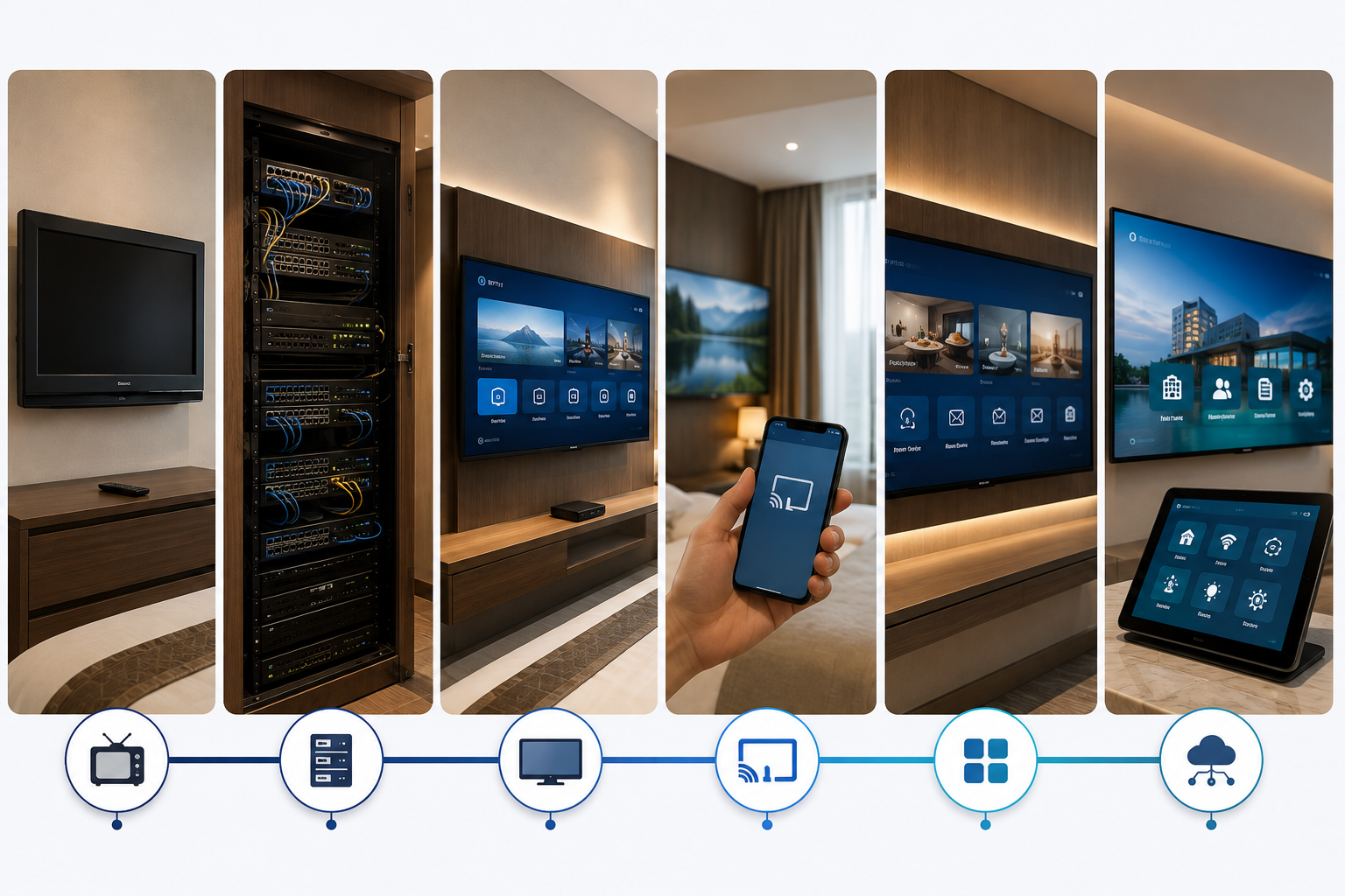 Chuyển đổi TV khách sạn: Từ truyền thống đến IPTV