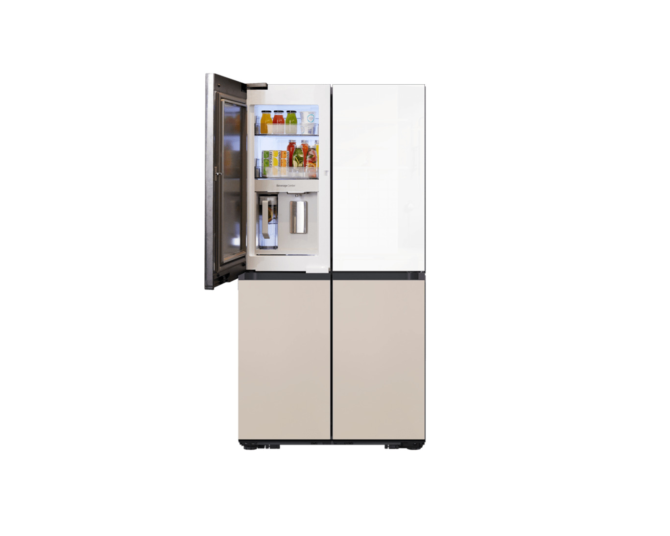Samsung Bespoke AI Tủ Lạnh 4 Cửa Quầy Minibar Beverage Center™ 648L