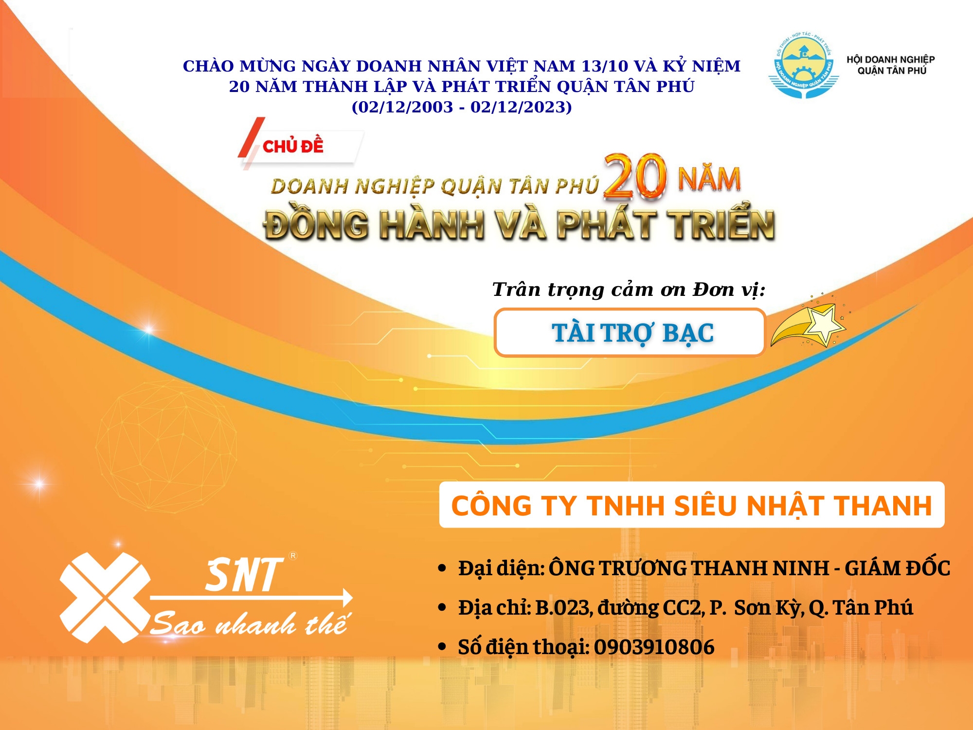 NTT bạc SNT