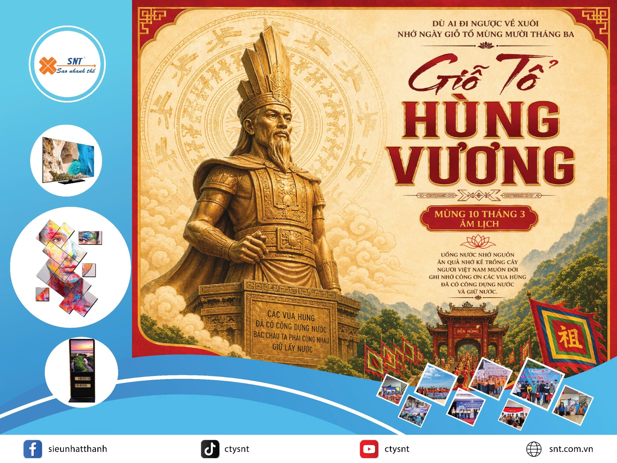 Siêu Nhật Thanh (SNT) Hướng Về Ngày Giỗ Tổ Hùng Vương