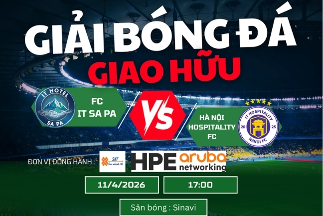 SNT đồng hành cùng Hà Nội Hospitality FC - Lan tỏa tinh thần kết nối qua các giải bóng đá giao hữu ngành khách sạn