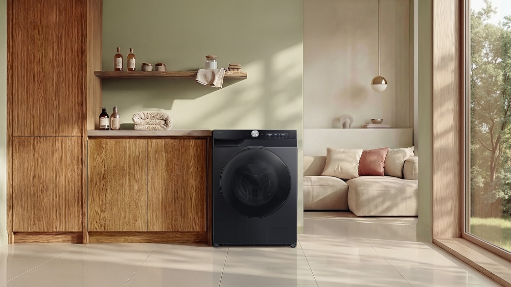 Samsung ra mắt máy giặt sấy Bespoke AI mới: Tiết kiệm điện năng vượt trội, chăm sóc sợi vải thông minh hơn