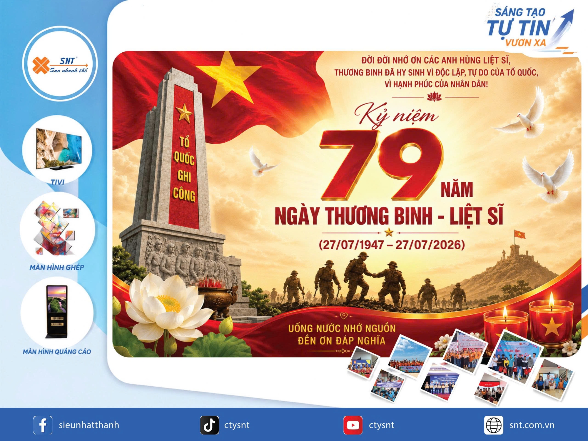 Kỷ niệm 79 năm Ngày Thương binh - Liệt sĩ: Tri ân quá khứ, tiếp nối tương lai