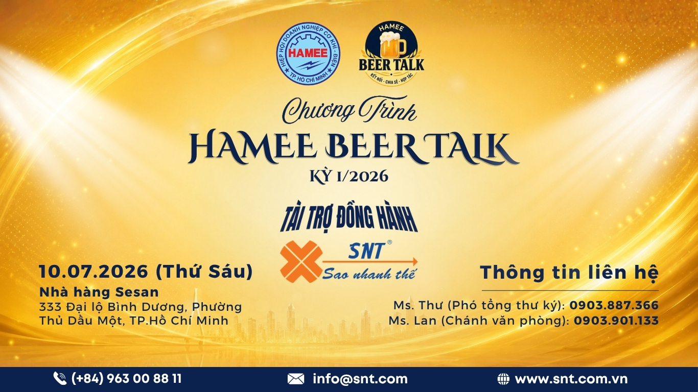 SNT đồng hành cùng HAMEE BEER TALK Kỳ I/2026