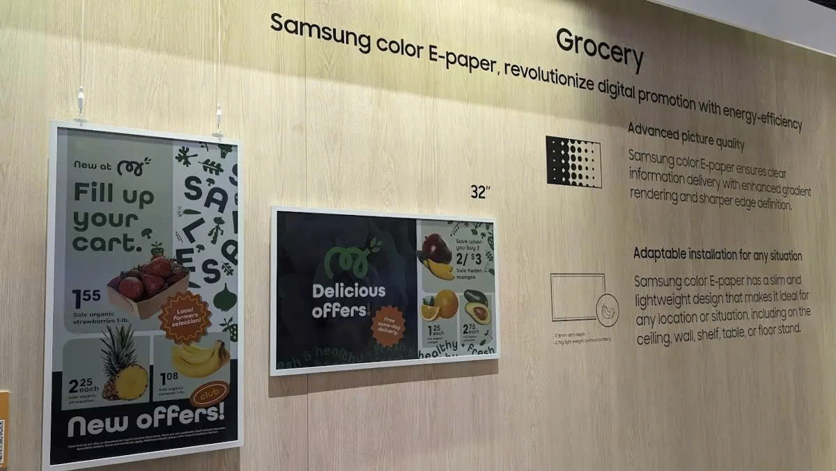 Samsung Color Epaper