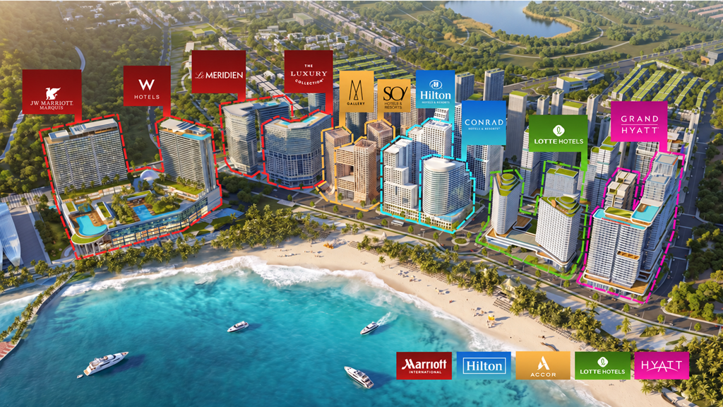 Đại công trình 17 tòa khách sạn cao cấp hướng tới APEC 2027 tại Phú Quốc