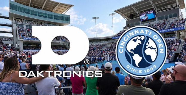 Daktronics tại Cincinnati Open: Công nghệ nâng tầm trải nghiệm khán giả
